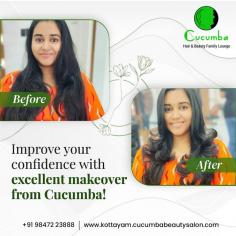 Our top cosmetics salon in Kottayam, Kerala, is Cucumba Hair and Beauty. To help you look and feel your best, we provide a variety of services. We provide everything you need to change the way you appear, from hair and cosmetics to nails and spa services. The best services are what we are devoted to provide to our customers.Visit our site https://kottayam.cucumbabeautysalon.com/services/makeover/

