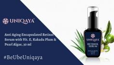 https://uniqaya.com/collections/all-products/products/anti-aging-encapsulated-retinol-serum-with-vit-e-kakadu-plum-pearl-algae