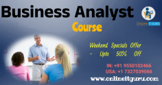 Onlineitguru offers an online program on Business Analyst course.Onlineitguru is the best online institute for any course in Hyderabad,Bangalore,India.So,we hope you have to enroll in Onlineitguru.Business Analytics or business systems can give you a broad introduction to the profession.For more info you may contact us 9885991924.

