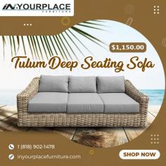 In Your Place Furniture offers solid wood furniture in Los Angeles and its surroundings. Add a contemporary touch to your indoor and outdoor furniture without compromising the quality. 
Visit -  https://inyourplacefurniture.com/product-category/outdoor/