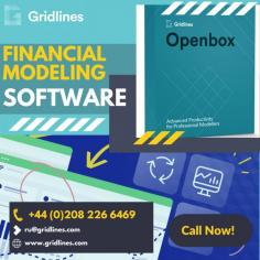 Openbox is the missing financial modelling software layer for Excel. It adds a model structuring layer on top of Excel to transform the productivity of professional modellers. Openbox makes it easier to build, and to read, financial models. Find out how to get started with Openbox with our free introduction course.
https://www.gridlines.com/software/