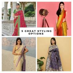 Elevating Your Look In Banarasi Silk Sarees With These Steps

The sheer grandeur of the clothing is guaranteed to draw heads, whether you plan to wear the Banarasi silk saree to a wedding, festival, or simply a family gathering. To boost your sense of style and make a statement among the public, you may also add some original stylistic touches to the saree.

Read Full Blog:
https://www.exoticindiaart.com/blog/5-ways-to-style-your-banarasi-silk-sarees-for-an-elevated-look

Banarasi Sarees: https://www.exoticindiaart.com/textiles/saris/banarasi

Indian Sarees: https://www.exoticindiaart.com/textiles/saris



