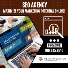 Get More Business Leads with Our SEO Services!

At Generate Design, we are a leading SEO agency to make organic traffic for your business through online. We create business success by designing innovative branding, strategic marketing, creative tools, and advertising campaigns that make your brand unique, memorable, and growing. Get in touch with us!
