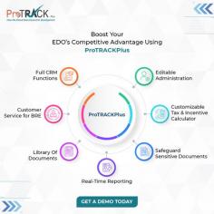 Pro Track Plus is built exclusively to help the entire Economic Development management process with the end goal of boosting results while saving you time and money. The software focuses on providing all the features and benefits needed to streamline managing projects, contacts, companies, and managing tasks.
