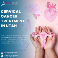 Precancerous cells that may one day turn into cervical cancer can be found with screening tests. If cervical cancer is suspected, your doctor is likely to start with a thorough examination of your cervix. Revere Health provides the best cervical cancer treatment in Utah. https://reverehealth.com/specialty/family-medicine/