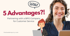 5 Advantages of Partnering With a BPO Company for Customer Service

As a SME, you want to expand and create the best vision for your company. One thing to keep in mind is how to provide convenient and satisfying customer service while keeping your costs low. In this day and age of digitisation, digitalisation, and relationship marketing, it is critical to make every customer contact as productive and positive as possible.