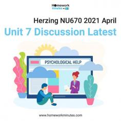 Are you tired of struggling with your 'Herzing NU670 2021 April Unit 7 Discussion'? Do you need some extra help to improve your grades? 
Our assignment help service is designed to assist students like you with NU670 Advanced Psychopharmacology and Health Promotion courses. With Homework Minutes, you can rest assured that your Herzing NU670 2021 Discussion will be completed on time and to the highest standard. We offer affordable pricing and a money-back guarantee, so you can trust that you're getting the best value for your money.
Don't let stress and deadlines get the best of you - contact Homework Minutes today and get the most reliable solution about Herzing NU670 2021 April Unit 7 Discussion. 
https://www.homeworkminutes.com/q/herzing-nu670-2021-april-unit-7-discussion-latest-800498/
