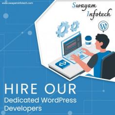 WordPress is open source and a cost-effective option for brands. If you are looking for WordPress Development Services then you can hire our experienced WordPress developers to create interactive, responsive, and secure sites.
.
Visit: https://www.swayaminfotech.com/services/wordpress-development/