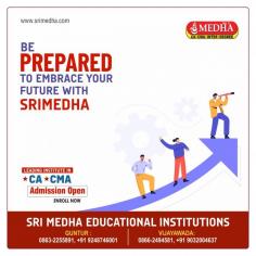 Sri Medha provides the best training for those who want to pursue careers as CMAs. It is regarded as the best CMA academy in Guntur. The entire programme lasts 4.5 years. We provide integrated CMA and CA courses in addition to Intermediate and Graduate programmes. By enrolling in an integrated course in intermediate itself, one can become a CMA professional by the time they graduate. Take the first step towards becoming a CMA professional by joining Sri Medha.

To know more visit: http://srimedha.com/

OR

Contact: 90320 04637
