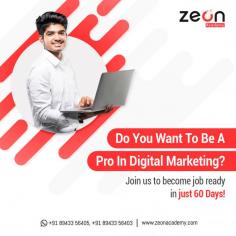 Join right away in Zeon Academy's best digital marketing training course in Kochi! When teaching digital marketing tactics and strategies, we use a hands-on approach. You have the chance to learn from business gurus at Zeon Academy.Visit our website https://www.zeonacademy.com/
