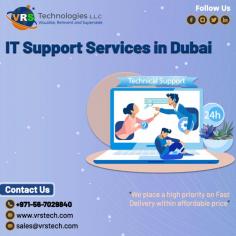 VRS Technologies LLC offers customized IT Support Services in Dubai. We will supply our services without any delay within affordable prices. Contact us: +971 56 7029840 Visit us: www.vrstech.com