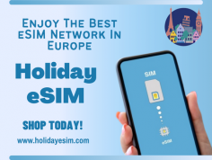 Shop online for the best eSIM Europe to make your travel more convenient and easy without worrying about buying and installing a physical sim card. You can easily activate your eSIM and activate your local plan and connect with your loved ones enjoying a seamless network connection with no extra roaming directions. Whether you are planning a vacation or a business trip, the travel eSIM for Europe by Holiday eSIM is the best way to stay connected worldwide.