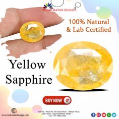 Buy Lab Certified Yellow Sapphire Gemstone Online at Wholesale Price







Pukhraj Stone is known as Yellow Sapphire Stone. If anyone wearer the Pukhraj stone is believed to have a calming effect on the mind and can help reduce depression. Buy Natural and Certified Pukhraj stone rings, and jewelry online from Rashi Ratan Bhagya at the Best price.

Visit the website -:
https://rashiratanbhagya.com/gemstones/yellow-sapphire-pukhraj-stone.html
