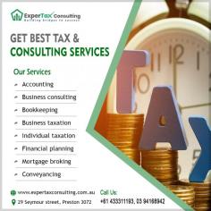 Expert Tax Consulting is business consultants; tax agents. We pride ourselves in being friendly, accessible accounting specialists who make it our business to make your business successful.