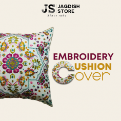 Love light shaded palettes for your room? 
Then these embroidered cushions are a must to add to your seating areas which completely change the appearance of your living spaces.