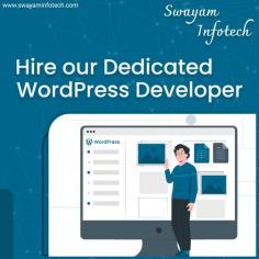 We provide full-scale WordPress website design and development with a process covering all design, development, maintenance, and support phases. Hire our experienced WordPress developers to create interactive, responsive, secure sites.
.
Visit: https://www.swayaminfotech.com/services/wordpress-development/