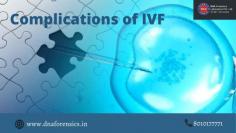 Facing IVF Baby Complications? Then get an accurate DNA Test to avoid In Vitro Fertilization Complications. At DNA Forensics Laboratory Pvt. Ltd., we are a renowned DNA testing company providing accredited DNA tests that help couples avoid IVF complications. The best thing is that the government of India trusts us for Court approved paternity & relationship DNA tests and other legal tests. Read the following article; to learn about some of the most common In Vitro Fertilization Complications. For further queries, call us at +91 8010177771 or WhatsApp at  +91 9213177771.
