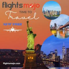Book Cheap flights to New York at a low price. Get the cheapest deals on your next flight on FlightsMojo. Also, grab the best deals for different destinations and airline tickets.
