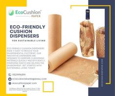 Eco-Friendly Cushion Dispensers make it easy to reduce your environmental footprint. Our innovative dispensers are designed to dispense cushioning materials quickly and efficiently, minimizing waste and helping the environment. Get started with sustainable living today!
More Info: https://ecocushionpaper.com/product/ecocushion-dispensers/