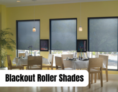 Looking for a stylish and practical way to block out unwanted light in your home? Our blackout roller shades not only provide ultimate privacy, but also add a touch of elegance to any room.