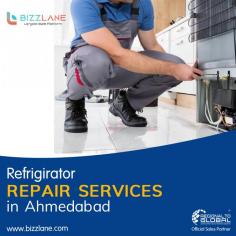 "If you're in Ahmedabad and facing issues with your refrigerator, you're in luck! There are several reputable refrigerator repair services near you that can quickly and efficiently fix your fridge and get it running smoothly again. A malfunctioning refrigerator can be a major inconvenience, causing food to spoil and disrupting your daily routine. Therefore, finding reliable refrigerator repair services in Ahmedabad is essential to keep your kitchen running smoothly.

One of the best ways to find refrigerator repair near you in Ahmedabad is through online searches. Simply type in ""refrigerator repair near me in Ahmedabad"" in a search engine, and you'll be presented with a list of local repair services. You can also check online business directories and review websites to find reliable and well-reviewed refrigerator repair services in Ahmedabad.

When choosing a refrigerator repair service, it's important to consider their experience, expertise, and reputation. Look for repair services that have been in the industry for several years and have a team of skilled and certified technicians who are knowledgeable about various refrigerator brands and models. A reputable repair service should also offer prompt and reliable service, using genuine spare parts for repairs, and providing warranty on their work.

Some popular refrigerator issues that require repair services include temperature fluctuations, unusual noises, leaks, faulty ice makers, and defrosting problems. Skilled technicians can diagnose the issue accurately and provide a cost-effective solution to fix the problem efficiently. They may also offer preventive maintenance services to keep your refrigerator in optimal condition and prevent future breakdowns.

In addition to online searches, you can also ask for recommendations from friends, family, or neighbors who have recently used refrigerator repair services in Ahmedabad. Their personal experiences and feedback can help you make an informed decision.

In conclusion, if you're in need of refrigerator repair in Ahmedabad, there are reliable and experienced services available near you. By conducting online searches, checking reviews, and asking for recommendations, you can find a reputable refrigerator repair service that can quickly and efficiently fix your fridge, allowing you to get back to enjoying fresh and chilled food. Don't let a malfunctioning refrigerator disrupt your daily routine - seek professional repair services to get it fixed as soon as possible.  https://bizzlane.com/Search/Ahmedabad/Refrigerator-Repair"