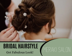 Stunning Bridal Hairstyle for Your Big Day

We are the best hairdresser for your bridal looks. Our qualified and certified experts will make customized hairstyles and create a beautiful appearance for your wedding. Send us an email at infomerakisalonnc@gmail.com for more details.