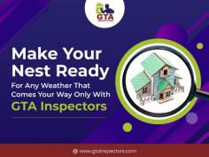 Make your nest ready for any weather that comes your way only with GTA Inspectors

Contact Info : 
Mobile No. +97145765420
Mail : info@gtainspectors.com
Visit - https://www.gtainspectors.com/