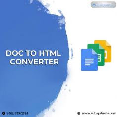 Convert a DOCX to a HTML file just the clicks of a mouse. Choose the DOCX file that you want to convert. Select HTML as the format you want to convert your DOCX file to. This DOCX - HTML Converter, a reliable tool will help you convert the DOCX file in the blink of any eye. A very fast and trusted tool for business use Sub Systems offers at low price.  Visit https://www.subsystems.com/whw.htm