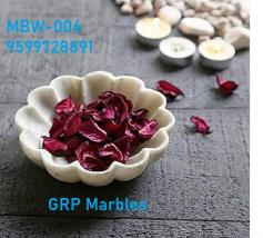 Look at this white marble bowl in unique design constructed by the way of GRP Marbles. You can find positivity and impression with this marble bowl. We are good manufacturer of marble handicraft items in several designs and sizes for our consumers. 
GRP Marbles WhatsApp No. - 9599728891
For more details, You can go to this link - https://grpmarbles.com/