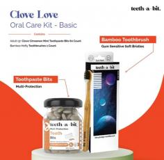 Clove Love Oral Care Kit | Bamboo | Adults(13+ Yrs)

Reinvent your dental care regime with dentist designed range of sustainable oral care products, thoughtfully curated in a Kit to help you maintain healthy teeth by fighting cavity, plaque & bad breath. 

https://live-a-bit.com/teeth-a-bit/bliss-oral-care-pack/clove-love-oral-care-kit-bamboo.html