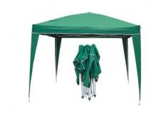3x3m Folding shed (tri-fold) oval tube.
Stand: Iron 25x25/20x20/20x10x0.6mm.
Fabric: 160G polyester.
Plain waterproof.
Packing rate / outer box size:1SET / 123x20x20CM.
Gross / Net Weight(kg):15/14.