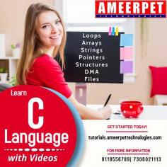 C Language training is a language course that teaches you the C programming language. The course is designed for beginners and covers all the basics of C programming. By the end of the course, you will be able to write simple programs in C and understand how the language works.