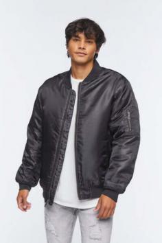 Men's Bomber Jackets Online | Buy Latest Styles & Trends At Forever 21 UAE

Buy the latest men's bomber jackets online in the UAE from Forever 21. Shop from a wide range of styles and trends from jackets collection and find the perfect bomber jacket for any occasion. 