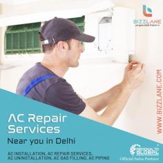"Are you in need of professional AC repair services in Ahmedabad? Look no further! Our team of skilled and experienced AC repairmen is here to provide you with reliable and efficient AC repair services to keep your air conditioning system running smoothly.

With the scorching heat of Ahmedabad's summers, a properly functioning AC is essential to keep your home or office cool and comfortable. However, AC units can sometimes malfunction due to various reasons, including wear and tear, dust accumulation, electrical issues, or refrigerant leaks. When you encounter such issues, it's crucial to have a trusted AC repairman to diagnose and fix the problem quickly and efficiently.

Our team of AC repairmen in Ahmedabad is well-equipped with the knowledge, tools, and expertise to handle a wide range of AC repair services. Whether it's a window AC, split AC, central AC, or any other type of AC system, our technicians have the experience to diagnose and repair the issue promptly.

Our AC repair services include thorough inspections, cleaning of filters and coils, fixing electrical and refrigerant leaks, repairing or replacing faulty parts, and overall system troubleshooting to ensure optimal performance. We use genuine spare parts to ensure the durability and reliability of the repair work, and our technicians follow all necessary safety protocols to ensure the well-being of your family or employees.

We understand the inconvenience and discomfort of a malfunctioning AC, especially during the hot summer months. That's why we strive to provide prompt and efficient AC repair services in Ahmedabad, ensuring that your AC system is up and running as quickly as possible.

Our AC repair services are affordable, transparent, and backed by our commitment to customer satisfaction. We take pride in delivering high-quality AC repair services that exceed our customers' expectations and earn their trust.

Don't let a faulty AC disrupt your comfort. Contact our skilled AC repairmen in Ahmedabad today for reliable and efficient AC repair services that you can count on! https://bizzlane.com/Search/Ahmedabad/AC-Repair"
