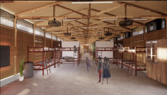 'Sustainable Interior Design Concepts for Building a Homeless Shelter at IIAD Using a Modular System

Check out this image to see how IIAD students used bamboo and a modular framework to produce sustainable interior design ideas for homeless shelters.