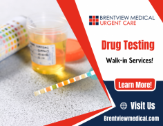 Get Drug Testing with Our Physician

We offer a full range of drug testing services for accident investigations, DOT re-certifications, workers’ compensation claims, etc. Our physicians provide fast, convenient and reliable results. Send us an email at staff@brentviewmedical.comfor more details.