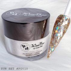 510 Sun Set Acrylic Powder Premium Glitter

WowBao Sun Set 28g 1oz Acrylic Design Powder is a Professional Acrylic powder, it's easy to apply and highly pigmented, please note this is a design powder not to build strength. We advise you to use Crystal Clear to cap the final design.

https://www.wowbaonails.com/collections/acrylic-powder-glitter/products/510-sun-set-acrylic-powder-premium-glitter