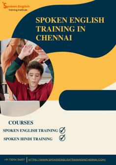 Spoken English Training Course in Chennai Provide Best Spoken English Training in Chennai, Spoken English Training in Chennai, Spoken English Training in Vadapalani, Advanced Spoken English Training in Chennai, Online Spoken English Training Institute in Chennai, Best Spoken English Training in Chennai, Vadapalani. Spoken English Training in Chennai. We are the Best No.1 Spoken English Training Institute in Chennai & Vadapalani, Spoken English Course in Chennai, Spoken English Training Institute in Chennai, Spoken English Class in Chennai, Spoken English Classes in Chennai, Best Spoken English Training Center in Chennai, Spoken English Certification Course in Chennai. Best Spoken English Training Courses with 100% JOB Placements & Certification, Live Project to Practice. Start Learning With FREE DEMO CLASS Enroll Now! Spoken English Training in Chennai is one of the top-most and trustworthy training institutes in Chennai. We have excelled in training over 1500+ students. We are the leading Spoken English training institute in Chennai, Spoken English training in Chennai, Best Spoken English courses institutes, Spoken English training in Chennai with 100% placements, Best Spoken English training institute in Chennai

Visit : https://www.spokenenglishtraininginchennai.com/