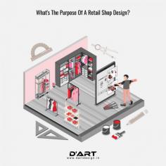 A retail shop design is mainly driven by the target audience and the industry. A successful design should be able to catch customer attention, provide a sense of authenticity, fit into a location, and let customers purchase what they essential.

Reach us: https://www.dartdesign.in/store-layout-and-space-design.php