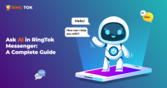 RingTok messenger is bringing the next level of integration of AI into the chat application. Chatting bots are not uncommon in business platforms. However, merging artificial intelligence into the daily use messaging app is unorthodox. The latest feature of RingTok AI Assistant is another step towards a convenient future.