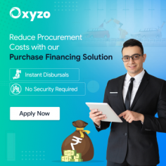 Oxyzo's user-friendly platform offers a variety of financing options to help you make purchases now and pay later. With multiple lenders and loan options available, find the plan that fits your budget and needs. Get personalized guidance to secure the best financing options.
to know more visit our website:- https://www.oxyzo.in/purchase-finance