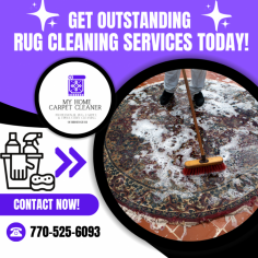 Deep Clean Your Area Rugs with Our Experts!

Area rug cleaning services are essential to avoid permanent damage from spills, stains, spots, tears, rips, or fraying. Look no further than My Home Carpet Cleaners for service. We provide deep cleaning, stain, odor removal, and skilled repairs using the latest equipment by our certified experts. Your decorative area rug is a prized possession that deserves the best possible care. Get in touch with us!
