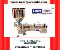 Call:- 9713032266   /  7089062266
The Smart Pack Paste Filling Machine SPS 103 Pneumatic Type is a type of filling machine that is designed to fill viscous and paste-like substances into containers such as bottles, jars, and tubes. The machine is equipped with a pneumatic system that controls the filling operation, providing precise and consistent filling results.
Paste Filling Machine SPS 103 Pneumatic Type is ideal for filling a wide range of products such as creams, lotions, gels, sauces, pastes, and other viscous substances. It features a stainless steel construction, making it durable, hygienic, and easy to clean.
The machine is easy to operate and can be adjusted to fill different volumes of products by changing the filling volume settings. It also features a foot pedal that enables hands-free operation, increasing efficiency and productivity.
Smart Pack is a leading manufacturer of filling machines and packaging equipment in India, known for their innovative designs, high-quality materials, and reliable performance. The Smart Pack Paste Filling Machine SPS 103 Pneumatic Type is a reliable and cost-effective solution for small to medium-scale businesses looking for an efficient and accurate filling machine for their paste-like products.

