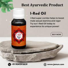 Are you facing sexual issues like premature ejaculation or erectile dysfunction? Don't worry our Ayurvedic I Red supplements can cure these sexual issues permanently. For more information about our i red oil and other products please visit the website or call +91-90415-93839.
  
