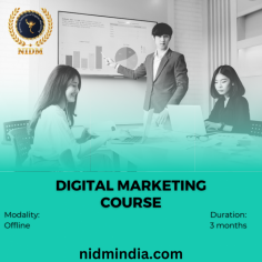 Get certified in digital marketing with our comprehensive course covering SEO, social media, content marketing, analytics, and more.<a href="https://nidmindia.com/">Digital Marketing Course In Bangalore</a>