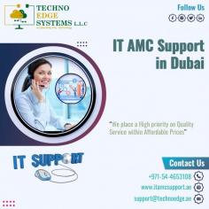 Techno Edge Systems LLC is the evident provider of IT AMC Support in Dubai. We have been successful at providing our hygienic AMC services for very long years. Contact us: +971-54-4653108  Visit us: https://www.itamcsupport.ae/services/annual-maintenance-contract-services-in-dubai/