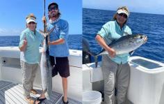 Explore the saltwater and indulge in an incredible fishing adventure by booking South Florida fishing charters. Our service is filled with luxurious facilities and we ensure to make our customers satisfied fully. Book now and enjoy later!