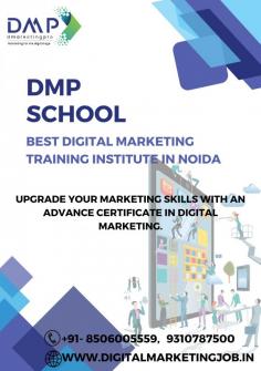 When it comes to learning digital marketing, there are some reliable educational and planning centers open. With over 12 years of experience in giving top-notch digital marketing education to students and experts alike, DMP School is one of the best Digital Marketing Training Institute in Noida. Whether you're looking to move forward your abilities or kick off your career in digital marketing, DMP School is the culminate put to begin.
