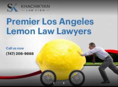 Khachikyan Law Firm, APC is a well-respected lemon law firm located in Los Angeles that specializes in representing clients with defective vehicle claims. If you are facing a potential lemon law claim, we are an excellent choice for legal representation. Contact us today to schedule a consultation and get the legal representation you need to protect your rights as a consumer.