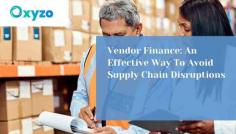 Discover how vendor finance can help businesses avoid supply chain disruptions caused by natural disasters or geopolitical tensions. Learn how this financing solution can improve cash flow, encourage supplier loyalty, mitigate risk, and streamline operations.
to know more visit our website:- https://www.oxyzo.in/blogs/vendor-finance-an-effective-way-to-avoid-supply-chain-disruptions/37972